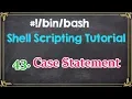 Case Statement Unconditional Branching Statement