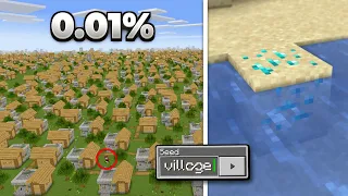 I Found Minecraft s Rarest Secret Seeds
