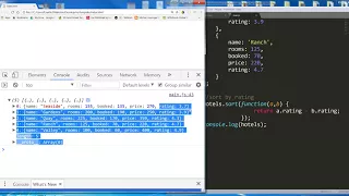 4 sorting arrays of objects