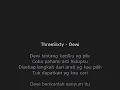 Download Lagu Treesixty - dewi (LIRIK MUSIK)