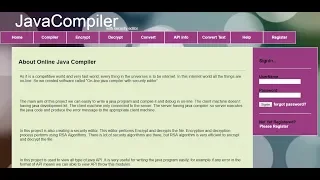 online java compiler