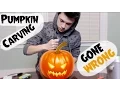 PUMPKIN CARVING GONE WRONG