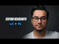Editing Professional Headshots from Start to Finish 5 EDITING TIPS New Photoshop Features