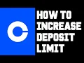 How to Increase Coinbase Deposit Limits Bank Debit PayPal Tutorial - How To See Your Limits