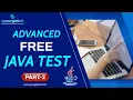 Advanced FREE Java Test - Part 2 Java Coding Bootcamp