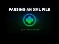 Parsing an XML File - Python Programming
