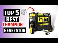 Best Champion Generators on the Market 2024 Top 5 Best Champion Generator Reviews