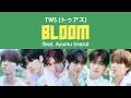 TWS (トゥアス) - BLOOM (ft. Ayumu Imazu) Lyrics | ブスに花束を。OP 歌詞 | "はじめまして" JP Album [Track 2 of 3]
