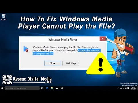 Download MP3 Fix Windows Media Player Cannot Play the File | Working Solutions | Rescue Digital Media