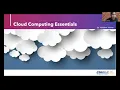 Cloud Security Webinar Series - Foundations of Cloud Computing