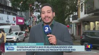 Pesquisa aponta que os blumenauenses vão gastar mais no Dia dos Namorados