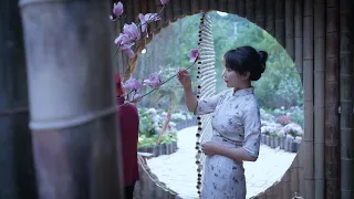 I Turned The Woodshed Into A Forest Themed Closet 丨Liziqi Channel 