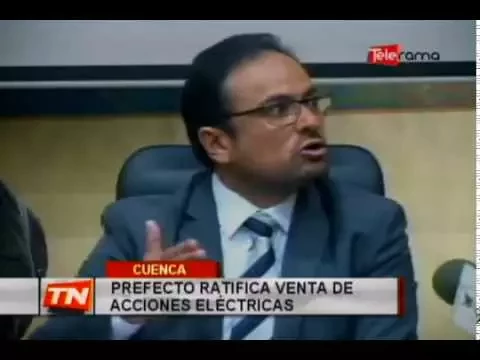 Prefecto ratifica venta de acciones eléctricas