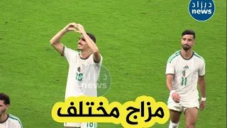 بعد صافرة النهاية   بولبينة و عمورة يغادران أرضية الملعب بمزاج مختلف دندنها