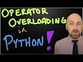 Tutorial on Operator Overloading in Python with Special Methods such as -