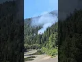 Fire Burning Near Salmon Creek and 101 in Humboldt County