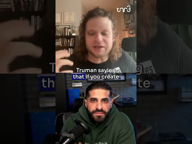 ⁣“The reason Israel exists in the first place, isn't that complicated,”