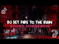 DJ SET FIRE TO THE RAIN VIRAL TIKTOK TERBARU YANG KALIAN CARI-CARI SOUND DORAEMON SLOWED+REVERB