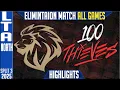 Download Lagu Hoogtepunten van LYON vs 100T ALLE SPELEN | LTA Noord-eliminatiewedstrijd | LYON vs 100 Thieves