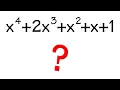 Factoring 5-term polynomials by grouping