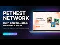 Petnest Network Full Stack Multi-Role Web Application Python Flask HTML CSS JS SQL Website