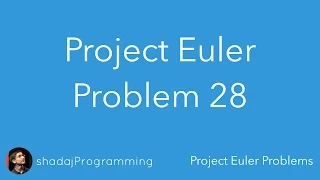 Project Euler using Scala Problem 28
