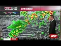 First Alert Forecast Stormy summer pattern continues