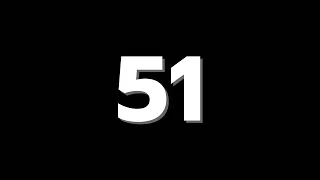 51 Second Countdown Timer With Sound Effect