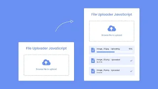 File Upload with Progress Bar HTML CSS JavaScript Free source code