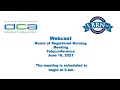 California Board of Registered Nursing Meeting part 1 of 2 - June 16 2021