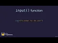The Python Input Function 100 Days of Code The Complete Python Pro Bootcamp for 2022