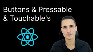 Buttons Pressable Touchable React Native Full Course 2025