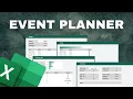 How to Make an All-In-One Event Planner in Excel