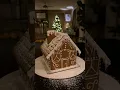 Gingerbread house decorating