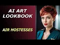 Download Lagu 4K AI Art Lookbook  //  Flight Attendants  // Air Hostesses  // Stewardesses