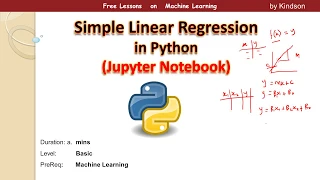 1 Simple Linear Regression Tutorial With Python Pandas Sklearn Seaborn Matplolib