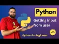 How to get input from users in Python by Programming with Alex