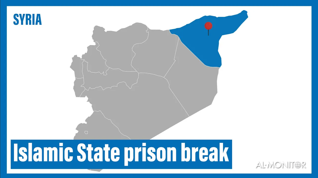 Islamic State prison break in northeast Syria