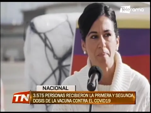 3.575 personas recibieron la primera y segunda dosis de la vacuna contra el covid-19