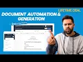 Documentero Lifetime Deal I Generate Word PDF Documents from Custom Templates Using ChatGPT