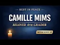 Camille Mims Obituary Beloved St Mary s School 4th Grader Remembered in Natchitoches LA