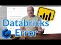 Fixing a connection issue with Azure Databricks in Power BI