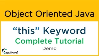 Java THIS keyword example Object Oriented Java Tutorial 1