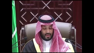 كلمة هيبة الشرق والغرب عن أرض فلسطين محمد بن سلمان السعودية اكسبلور جدة 