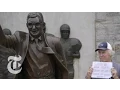 We Are Penn State Standoff at Joe Paterno s Statue Op-Docs The New York Times