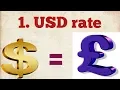 USD to pound exchange rate gpb to usd pounds to dollars Dollar to Pound usd to gbp