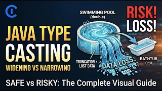 Java Type Casting Widening Narrowing Explained Full Visual Guide