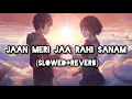 Lagu Jaan Meri Jaa Rahi Sanam | (Slowed+Reverb) With Rain Effect | [Soothing Nights] ✨ #slowedsong