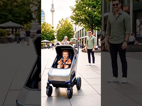 Germany’s New AI Baby Stroller Self-Driving