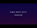 Smooth Scroll Momentum Scrolling Vanilla Javascript